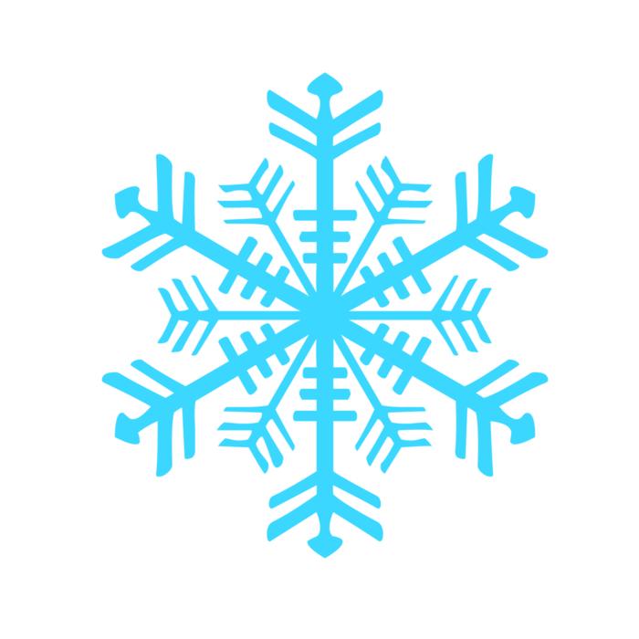 bow snowflake snow ice winter