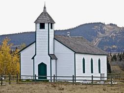 Church White Wooden