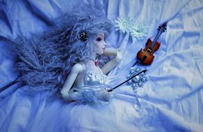 barbie Doll with Violin