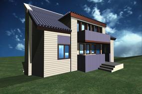 house cottage 3d model