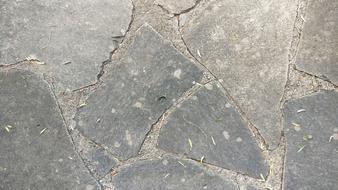 Stone Floor Gray old