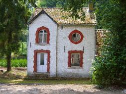 cottage in the natural reserve of the Ardennes, Belgium