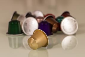 Coffee Capsule Nespresso Aluminium