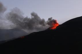 Eruption Etna Explosion landscape