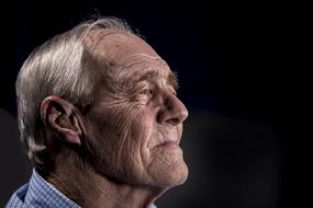 portrait of Adult Elderly Face