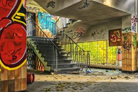 staircase in a residential building