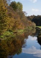 River Autumn Landscape