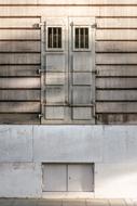 wall of Building Pattern Pavement