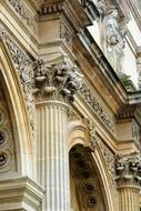 photo of the facade of a historic building in Paris, France