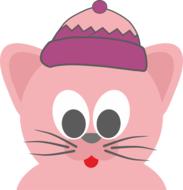 tomcat pink pet drawing