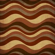 brown waves on the wallpaper