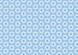 pattern blue floral design star drawing