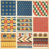 pattern vintage design drawing