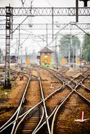 Railway The Station Railroad
