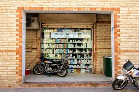 Motorcycle Parking space