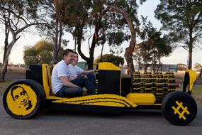 Lego Car Powered By