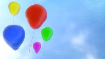 balloon celebration sky