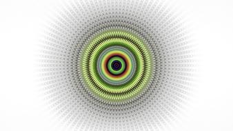 fractal mandala white background
