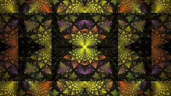 fractal multicolor art