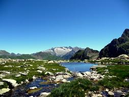 Mountain Benasque Valley Lake