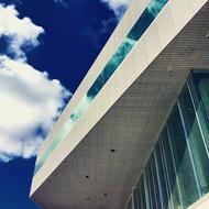 beautiful Blue Sky Building