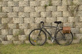 Hybrid Bike By wall