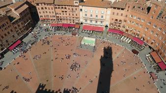 Piazza Del Campo in Italy