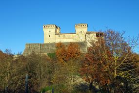 hilltop building