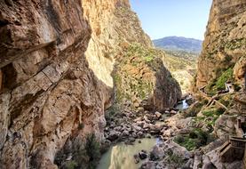 Caminito Del Rey Rocks Tourism