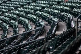 Empty seats stadium