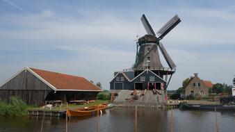 Mill Friesland River