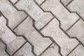 tiles on a pavement