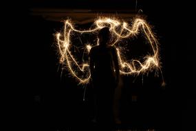Light Long Exposure Painting
