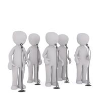 white male group choir singing