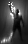 monochrome picture of Devil Beelzebub