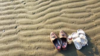 Bathing Beach Sea Shoes