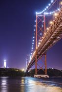 Historic Bridge in Portugal Lisbon