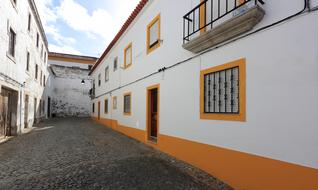 Evora Street in Portugal