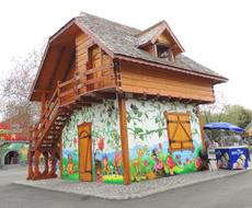 painted Dream House in public park