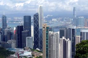 Hong Kong China Skyscrapers