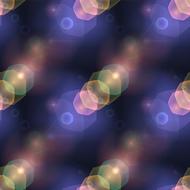 clipart of seamless repeating pattern, lens effect