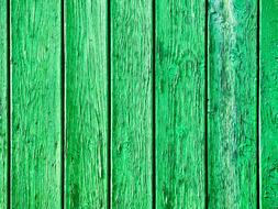 green wooden board