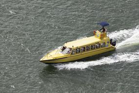 Transport Boat in Sea