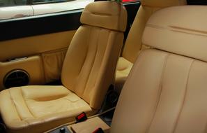 beautiful car interior