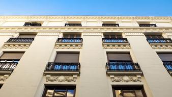 Building Facade in Madrid