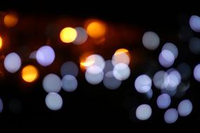 Bokeh as a Light Background