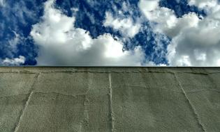 Wall Sky and Clouds