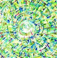 contemporary art design drawing