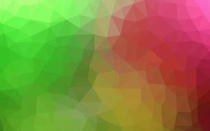 green pink yellow background drawing