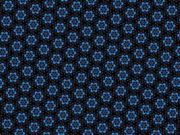 ornament texture blue drawing